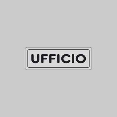 ETICHETTA 'UFFICIO' cm 15x5. Prezzo per Pezzo.