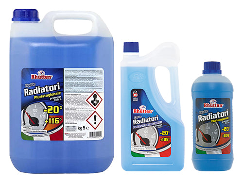 Liquido Radiatori -20 Blu Rhutten. Prezzo per Pezzo.
