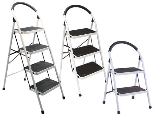 Sgabelli acciaio Brixo Comfort Step. Prezzo per Pezzo.