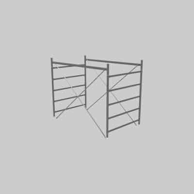 ALZATA PER PONTEGGIO 'SYSTEM' cm 120x200x150h. Prezzo per Pezzo.