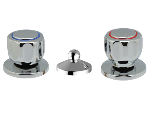 Gruppo bidet Standard con saltarello. Prezzo per Pezzo.