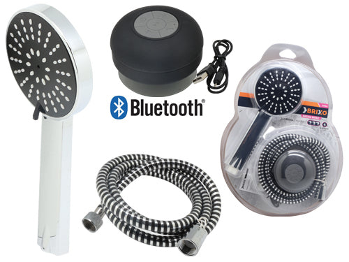 Kit doccia Brixo Doccia Music Cromo. Prezzo per Pezzo.
