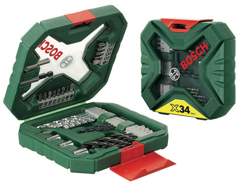 Valigette + set accessori Bosch 34 Pz. Prezzo per Pezzo.