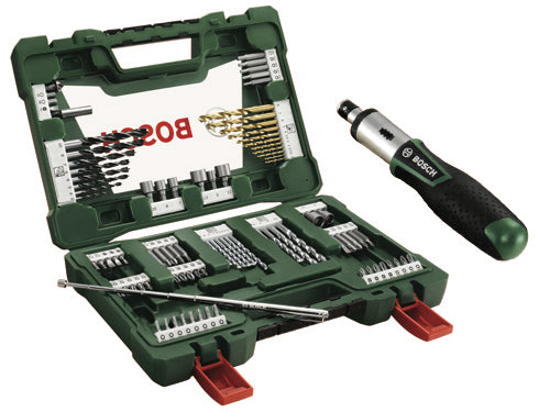 Valigetta + set accessori Bosch 91 pz. Prezzo per Pezzo.