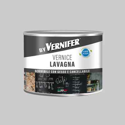 VERNICE ALL'ACQUA LAVAGNA 'VERNIFER' 500 ml - Antracite. Prezzo per Pezzo.