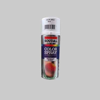 BOMBOLETTA SPRAY METALLIZZATO SOUDAL ml 400 Rosso. Prezzo per Pezzo.