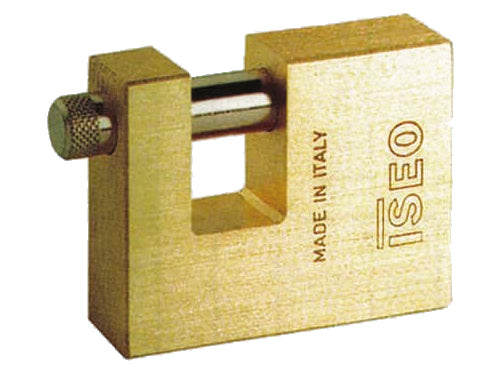 Lucchetti Iseo in ottone antiscasso. Prezzo per Pezzo.