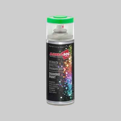 BOMBOLETTA SPRAY METALLIZZATO ml 400 Nero. Prezzo per Pezzo.