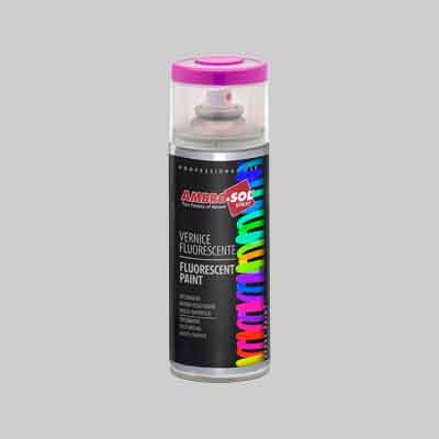 BOMBOLETTA SPRAY FLUORESCENTE ml 400 Rosso. Prezzo per Pezzo.