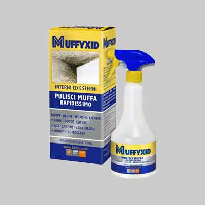 ANTIMUFFA 'MUFFYXID' ml 500. Prezzo per Pezzo.