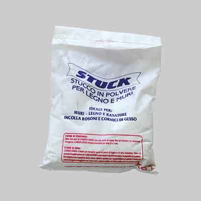STUCCO IN POLVERE kg 20. Prezzo per Pezzo.