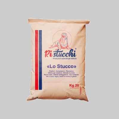 STUCCO IN POLVERE 'LO STUCCO'  kg 20. Prezzo per Pezzo.
