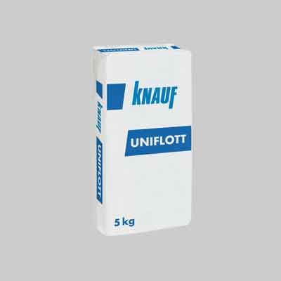 STUCCO IN POLVERE PER CARTONGESSO 'UNIFLOTT' 5 kg. Prezzo per Pezzo.