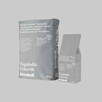 STUCCO IBRIDO PER PIASTRELLE 'FUGABELLA COLOR' KERAKOLL Kg 3 - Colore KK 151. Prezzo per Chilo.