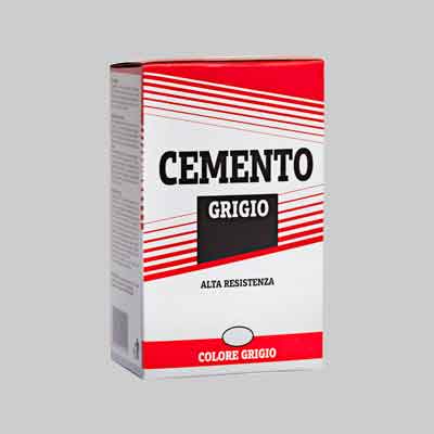 CEMENTO GRIGIO kg 1. Prezzo per Pezzo.