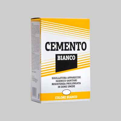CEMENTO BIANCO kg 5. Prezzo per Pezzo.