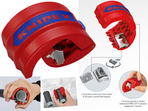 Tagliatubi Knipex BIX 902210BK. Prezzo per Pezzo.