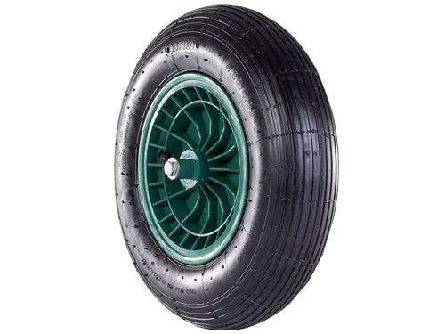 Ruote pneumatiche Brixo 400x80 per carriole. Prezzo per Pezzo.