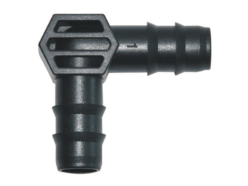 Raccordi congiunzione a L 2 vie Iris Drop 1/2". Prezzo per blister.