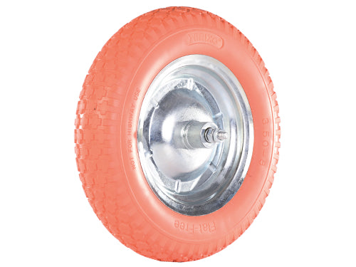 Ruote poliuretano Brixo 350x80 per carriole. Prezzo per Pezzo.
