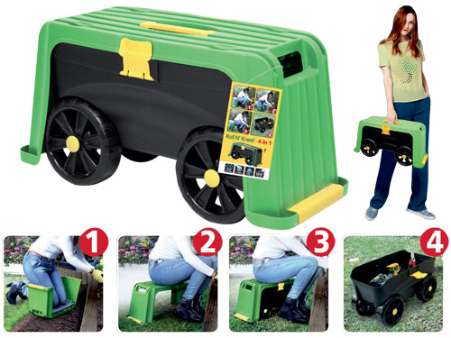 Sgabelli contenitori Magic Green multiuso 4in1. Prezzo per Pezzo.