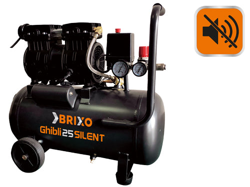 Compressori Brixo Ghibli 24 Lt. silenziato e ricambi. Prezzo per Pezzo.