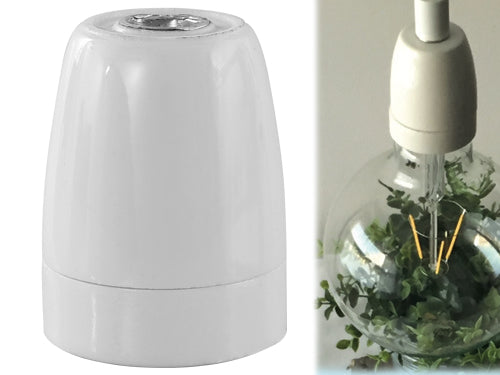 Portalampada porcellana 25995. Prezzo per Pezzo.