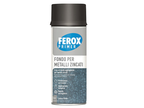 Ferox Arexons Primer Metalli zincati spray. Prezzo per Pezzo.