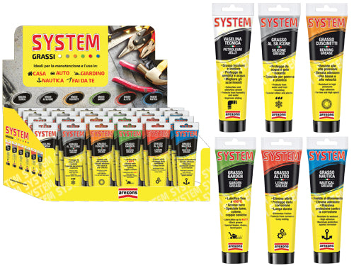Espositore Arexons Lubrificanti System Grassi. Prezzo per Pezzo.