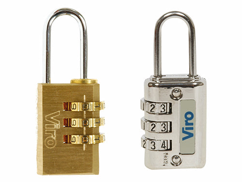 Lucchetti Viro a combinazione. Prezzo per Pezzo.
