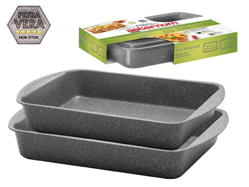 Set 2 Lasagnere Aeternum. Prezzo per Pezzo.