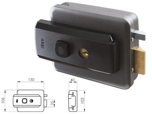 Elettroserrature da applicare Iseo Serie 52N 515. Prezzo per Pezzo.