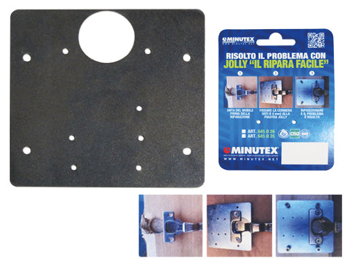 Piastre fissa cerniere per mobili. Prezzo per Pezzo.