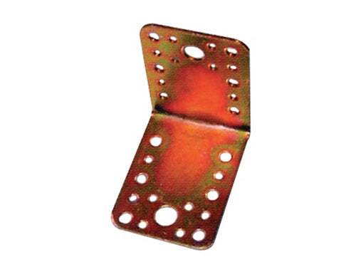 Piastre giunzioni piegate 846 847 Zincate. Prezzo per Pezzo.