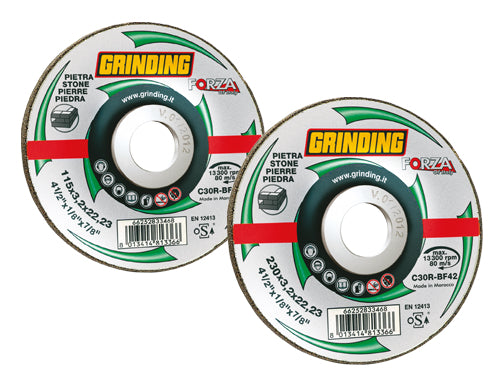 Dischi Grinding abrasivi Forza marmo. Prezzo per Pezzo.