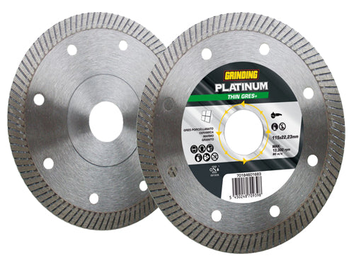 Dischi Grinding diamantati Platinum Thin Gres. Prezzo per Pezzo.