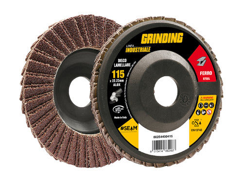 Dischi Grinding Industriale lamellari corindone. Prezzo per Pezzo.