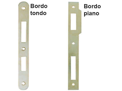 Contropiastre per serrature Patent d.f. 90. Prezzo per Pezzo.
