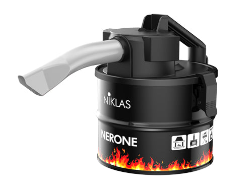 Aspiracenere Niklas Nerone 4 Lt. - Filtri - Motore - Tubi. Prezzo per Pezzo.