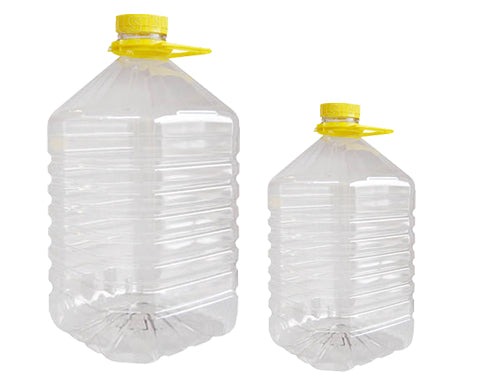 Dame in plastica con tappo. Prezzo per Pezzo.