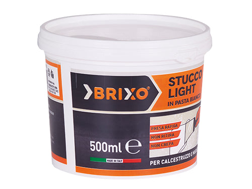 Stucco Brixo in pasta Light. Prezzo per Pezzo.