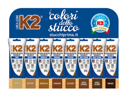 Espositore Stucco K2 Pasta per legno. Prezzo per Pezzo.