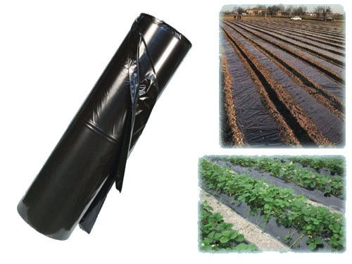 Foglia polietilene pacciamatura nera. Prezzo per Chilo.