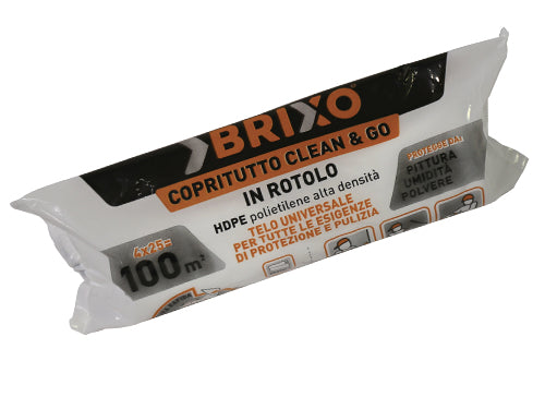 Teli copritutto Brixo Alta DensitÃ  4x25 mt. Prezzo per rotolo.