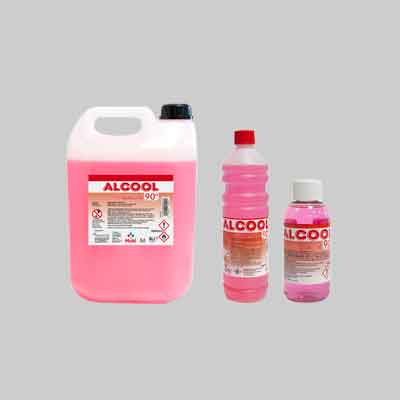 ALCOOL DENATURATO '90' 250 ml. Prezzo per Pezzo.