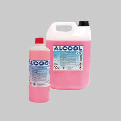 ALCOOL DENATURATO '94' 5 lt. Prezzo per Pezzo.