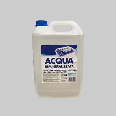 ACQUA DEMINERALIZZATA lt 5. Prezzo per Pezzo.