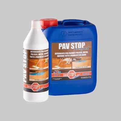 DETERGENTE PROFUMATO PER PARQUET 'PAV STOP PARQUET' lt 1. Prezzo per Pezzo.
