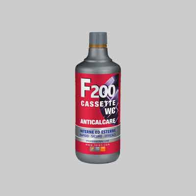 ANTICALCARE PER CASSETTE WC 'F200' lt 1. Prezzo per Pezzo.