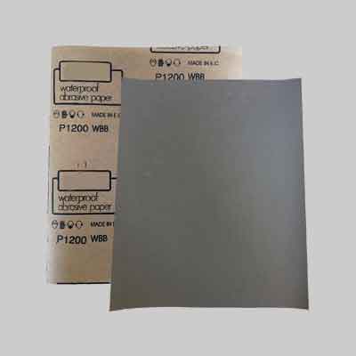 FOGLIO ABRASIVO 'WBB' mm 230x280 - grana 320. Prezzo per Pezzo.
